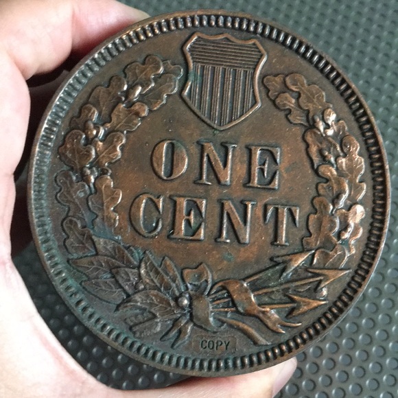 🖤Vtg 1877 One cent piggy bank - Picture 5 of 11